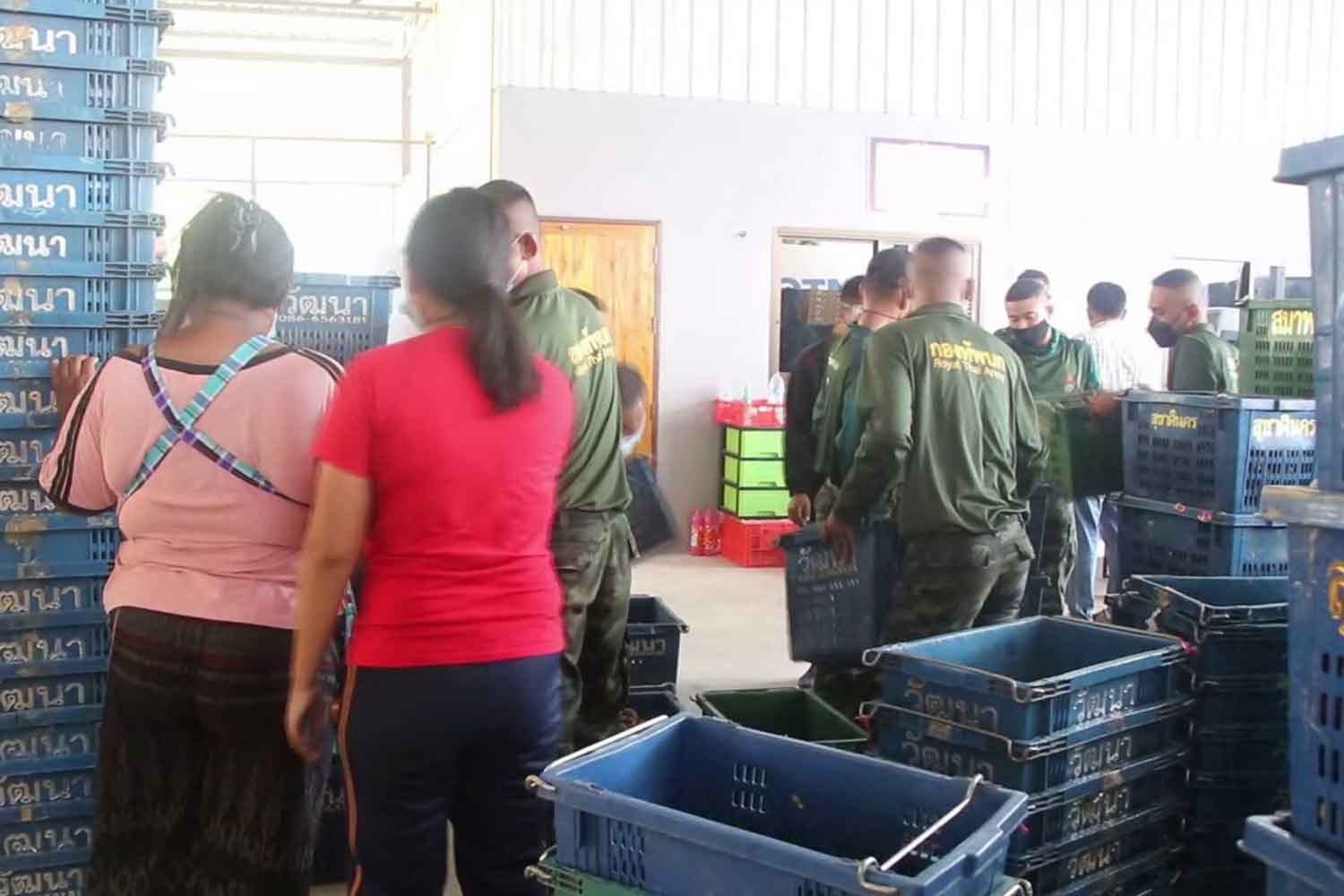 Soldiers infected helping mangosteen buyer