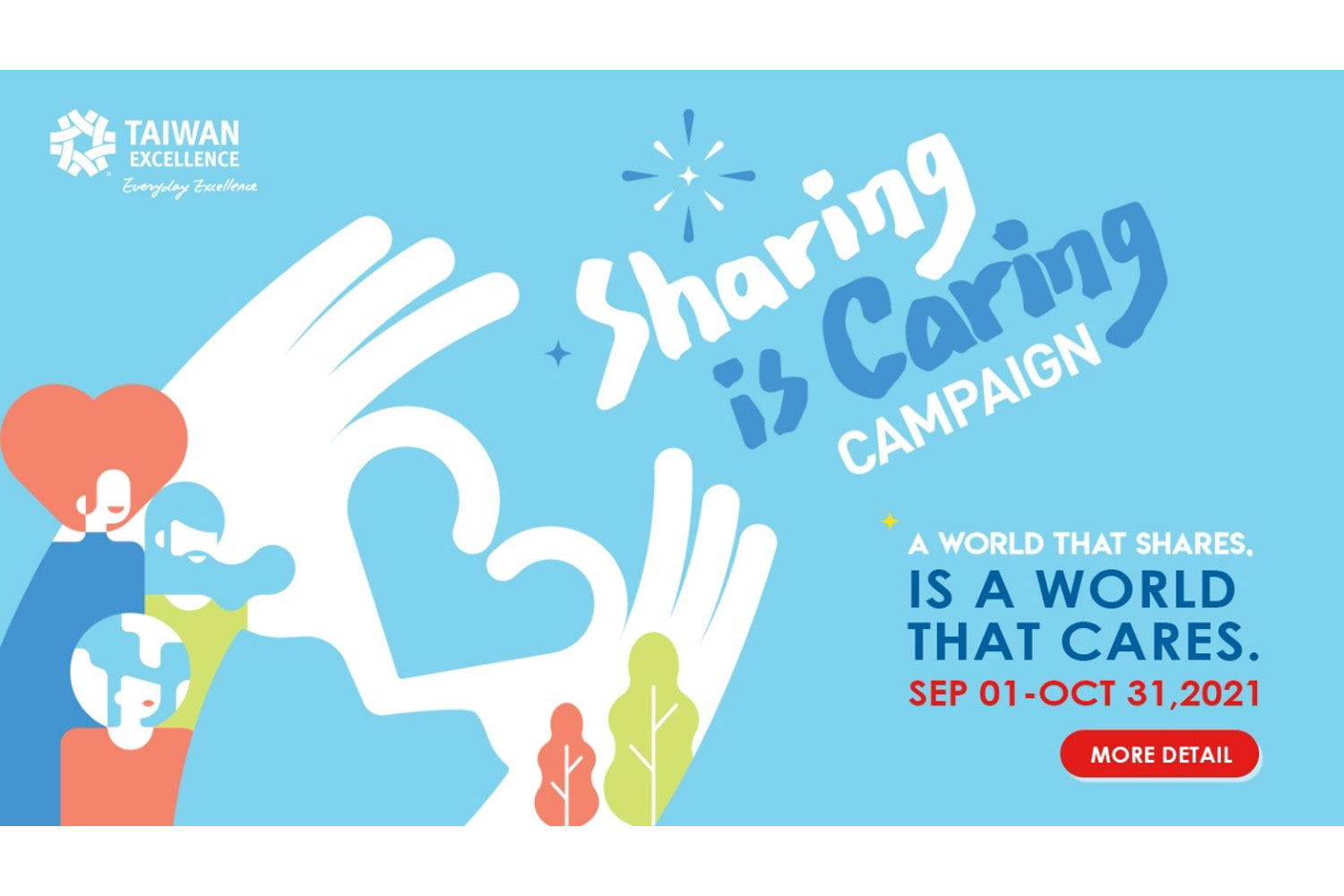 Taiwan Excellence Invites Thais to Create a Better World  in #SharingIsCaring Project