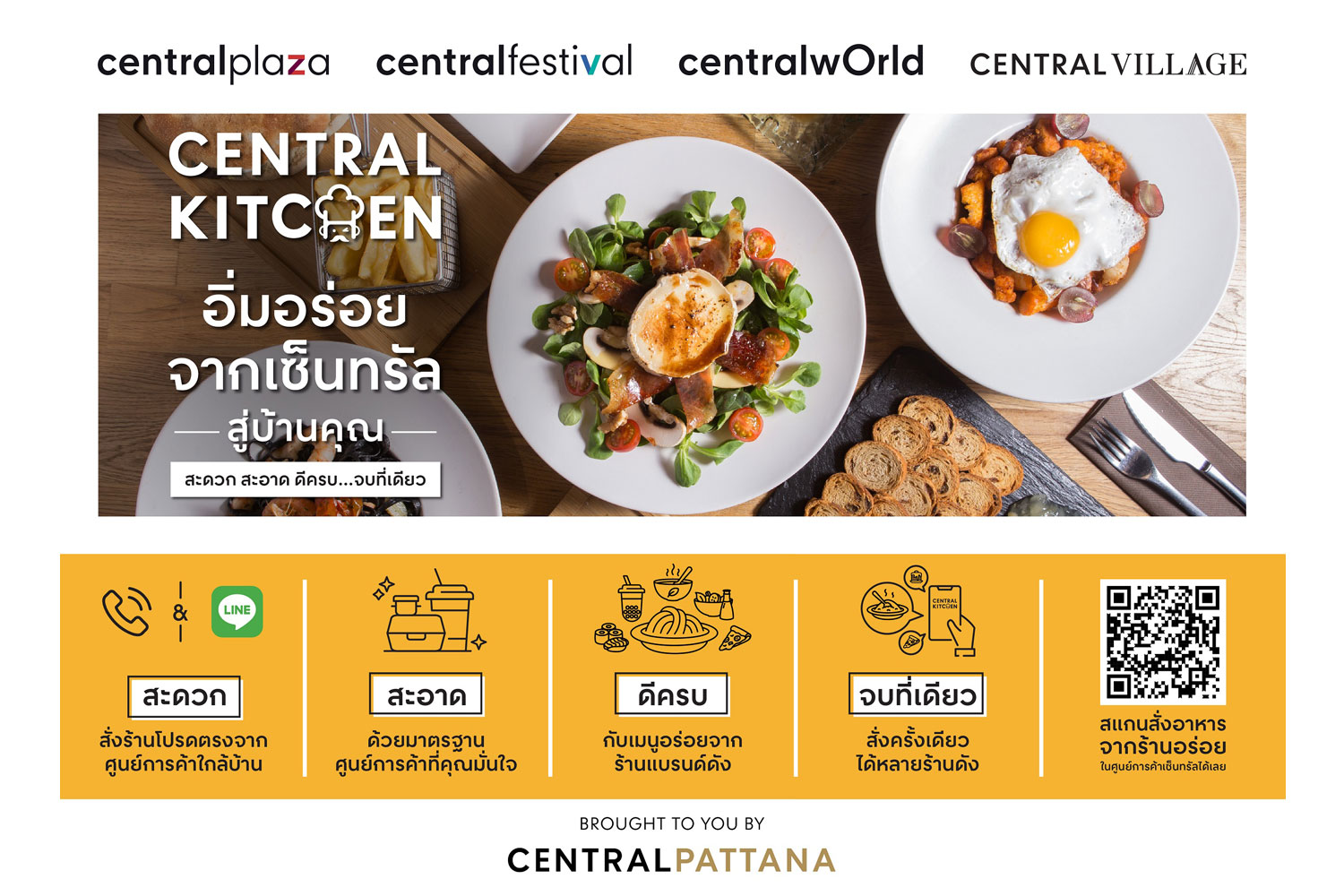 Central Pattana launches ‘Central Kitchen’ reinforcing its position as the best food destination,