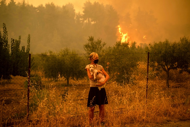 Prime Minister Kyriakos Mitsotakis has called the fires Greece's Prime Minister Kyriakos Mitsotakis has called the fires Greece's