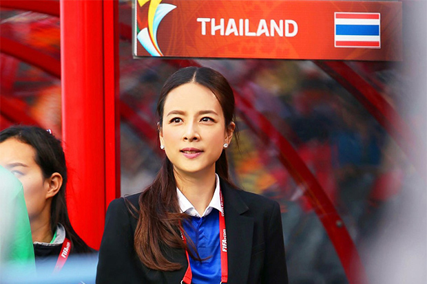 Nualphan Lamsam, appointed the first manager of the men's national football team. (Photo: Football Association of Thailand)