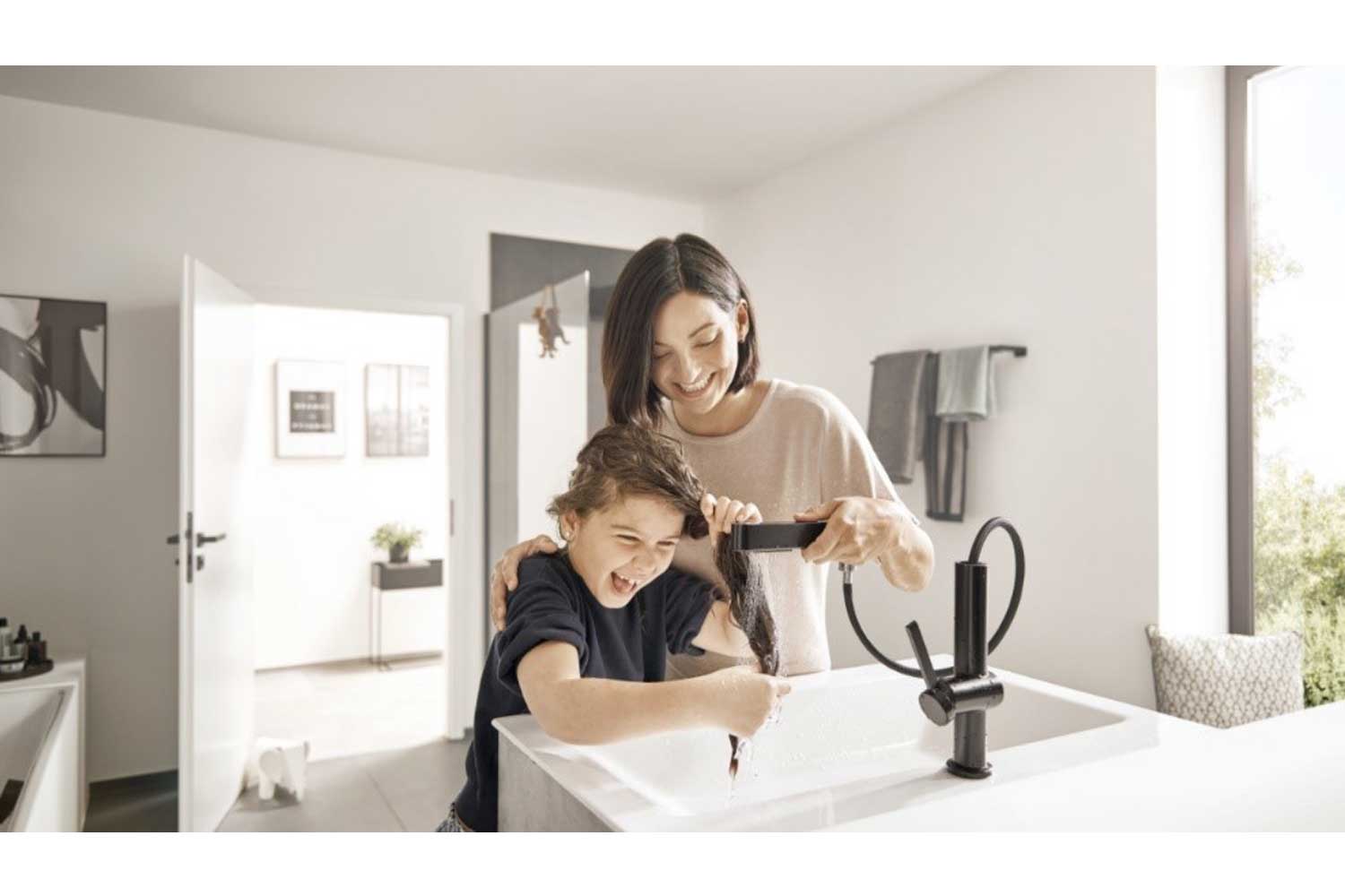 More flexibility and functionality with the hansgrohe Finoris faucet range