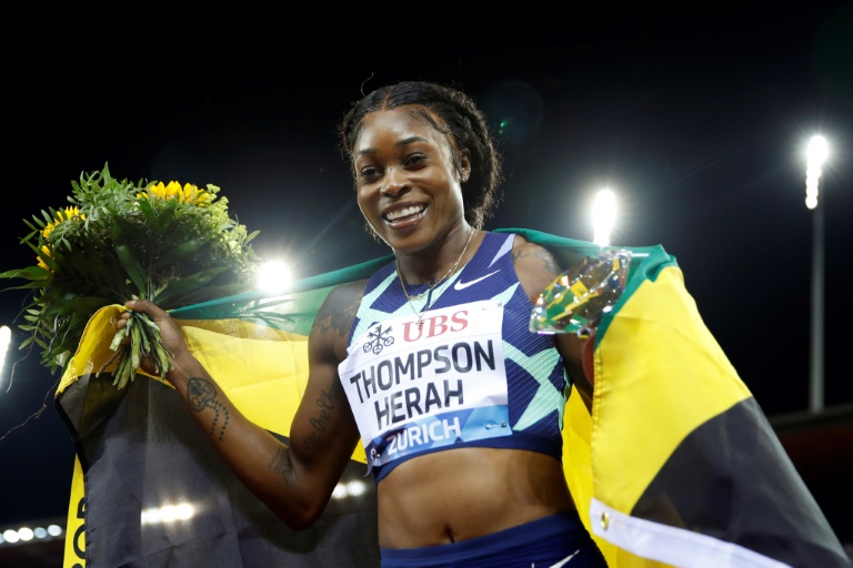Jamaica's Elaine Thompson-Herah Jamaica's Elaine Thompson-Herah