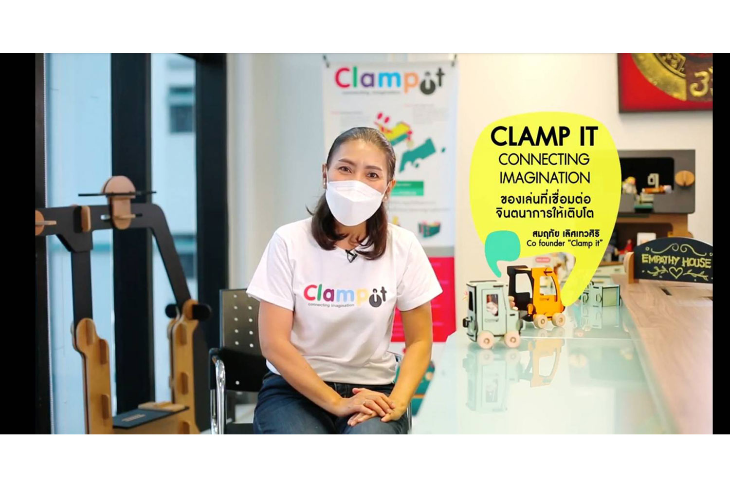 “Clamp it” Thai-made ‘Clamp It’ toy gains traction overseas