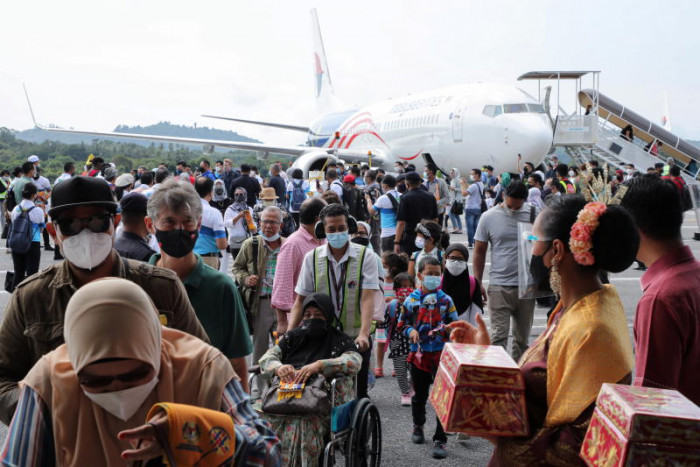 Malaysians enjoy taste of travel after tourism restarts in Langkawi