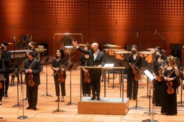 New York Philharmonic marks 'homecoming' after pandemic cancellations