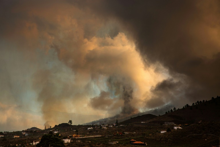 Lava engulfs 100 homes as Canary Islands volcano erupts