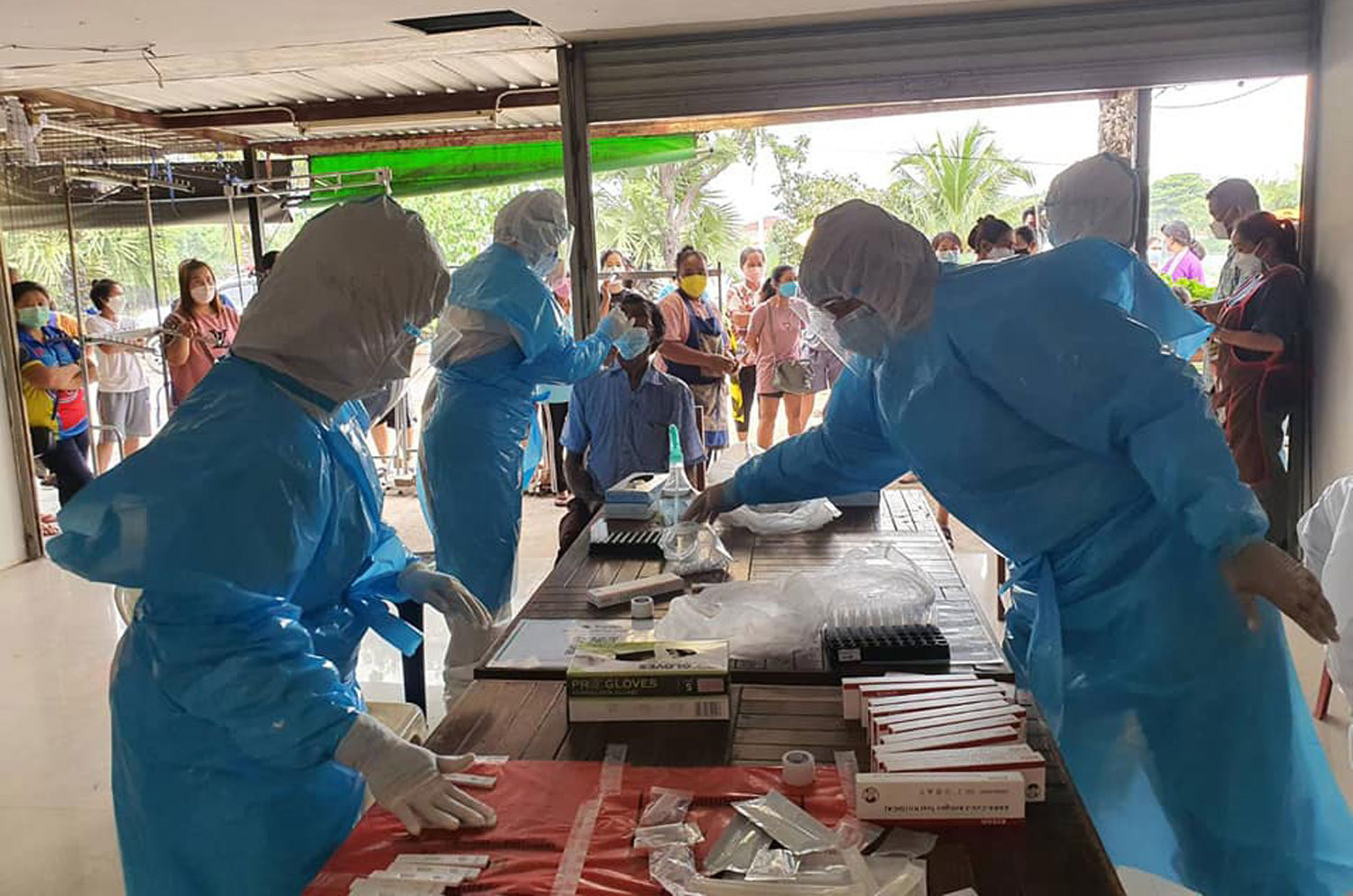 Mass testing ordered at all Korat markets