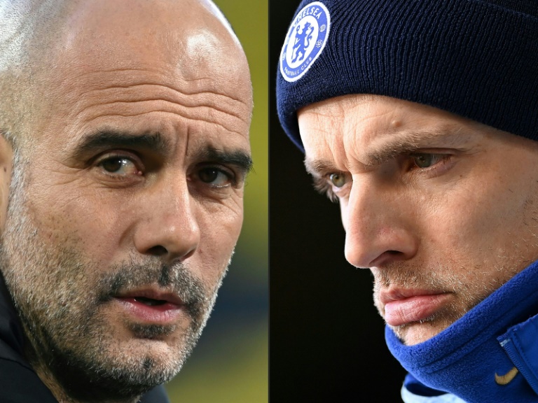 Pep Guardiola (left) is preparing to lock horns with Thomas Tuchel in the Premier League. Pep Guardiola (left) is preparing to lock horns with Thomas Tuchel in the Premier League.