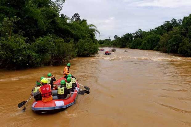 Rafting in Nam Khek river postponed by overflow