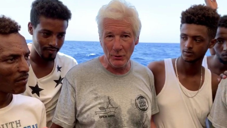 Gere belongs in cinema, not as migrant witness: ex-Italian minister