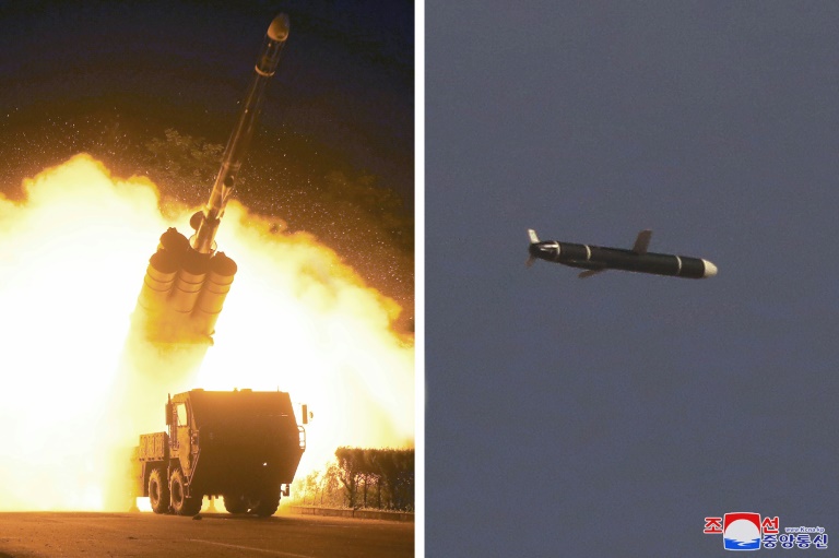 North Korea has carried out several missile tests in September 2021, including this launch of a new type of long-range cruise missile. North Korea has carried out several missile tests in September 2021, including this launch of a new type of long-range cruise missile.
