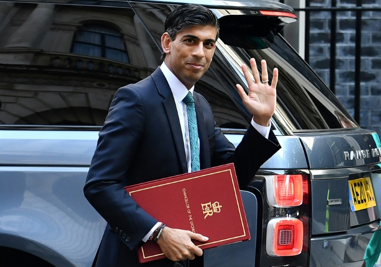Britain's Chancellor of the Exchequer Rishi Sunak Britain's Chancellor of the Exchequer Rishi Sunak