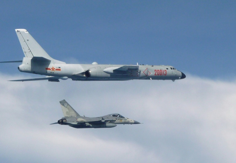 Recent incursions into Taiwan's southwest air defence identification zone (ADIZ) have included Chinese H-6 bombers.