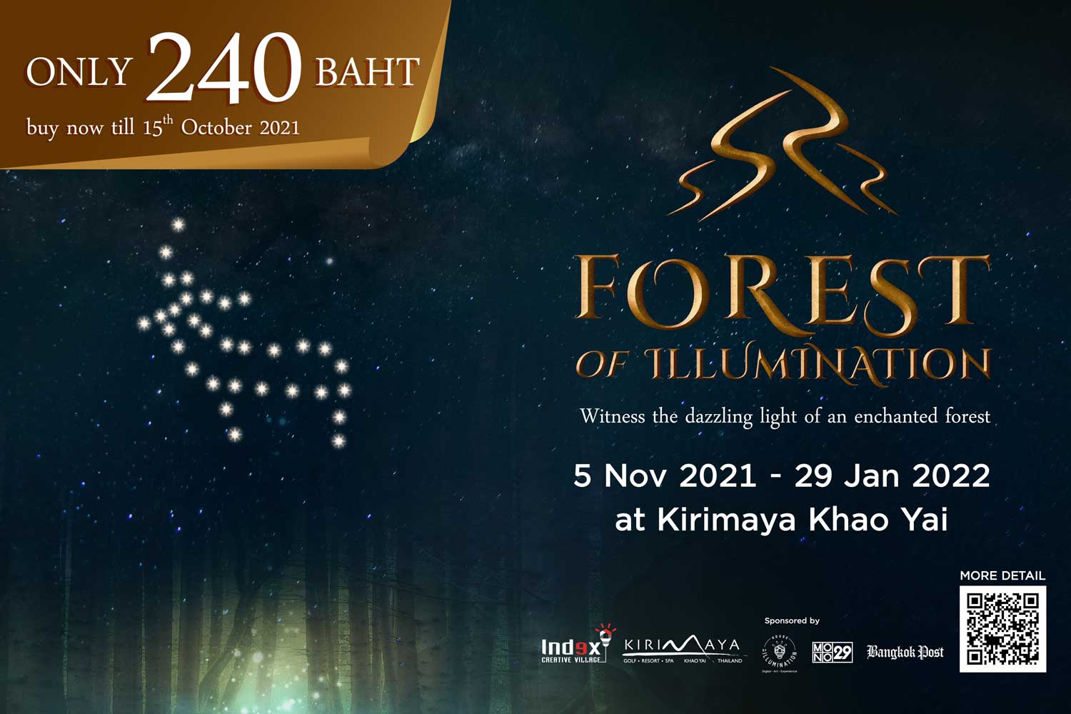 Project : Forest of illumination at Kirimaya