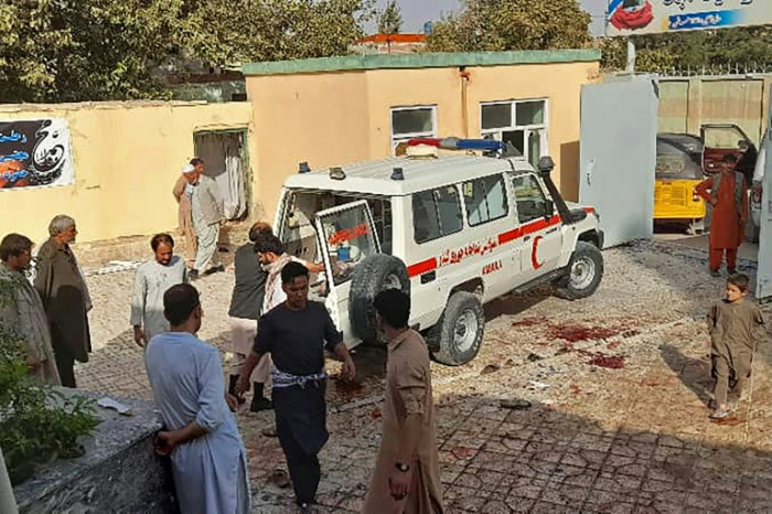 Suicide bomber kills at least 50 at Afghan mosque