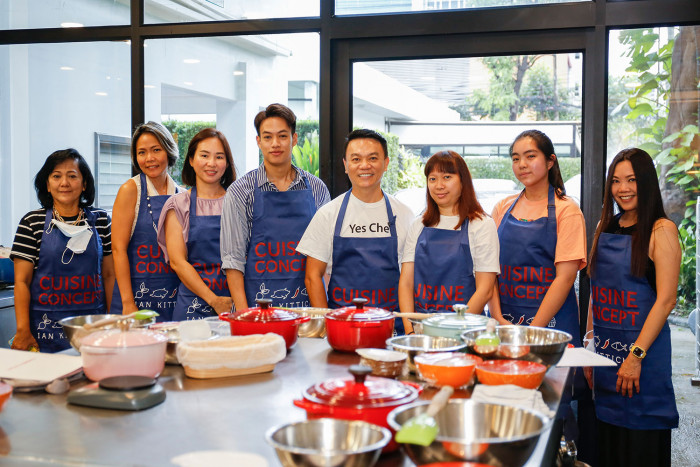 Le Creuset and Chef Ian of Cuisine Concept - Vimarsana News