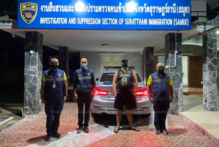 Briton caught with ganja on Samui