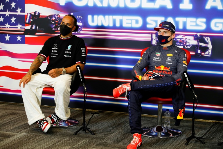 Lewis Hamilton believes Max Verstappen is likely to increase his 12-point lead in the next two F1 races. Lewis Hamilton believes Max Verstappen is likely to increase his 12-point lead in the next two F1 races.