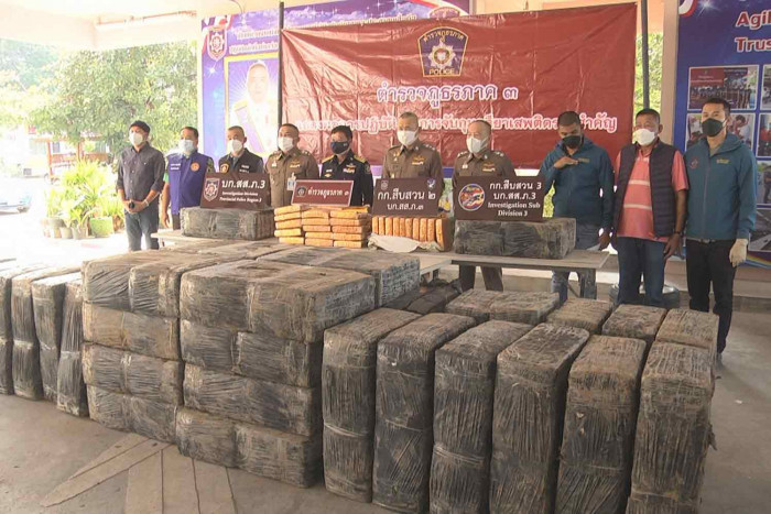 1.8 tonnes of ganja seized in Korat - Vimarsana News