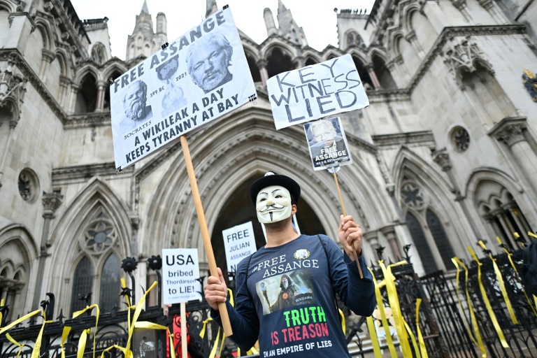 Supporters insisted Assange was an innocent defender of 'press freedom'. Supporters insisted Assange was an innocent defender of 'press freedom'.