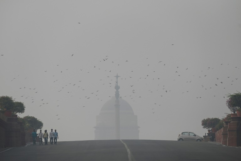 New Delhi is ranked as one of the most polluted cities in the world. New Delhi is ranked as one of the most polluted cities in the world.