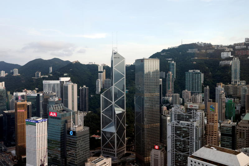 A general view shows the Central Business District in Hong Kong. (Reuters photo) A general view shows the Central Business District in Hong Kong. (Reuters photo)