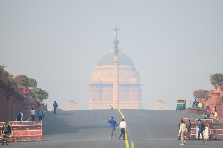 India's capital is suffering dangerous levels of air pollution. India's capital is suffering dangerous levels of air pollution.