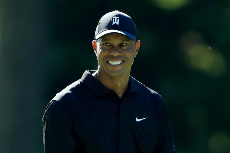 Tiger Woods, seen here in 2020, has posted video of himself hitting golf balls as his recovery from serious leg injuries suffered in a February 2021 car crash continues Tiger Woods, seen here in 2020, has posted video of himself hitting golf balls as his recovery from serious leg injuries suffered in a February 2021 car crash continues