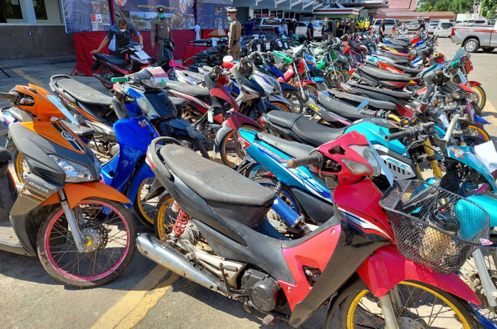 Street racers arrested, thousands of bikes seized in Isan - Vimarsana News