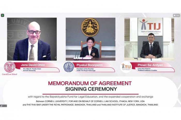 Elevation of Thai law and justice personnel - Vimarsana News