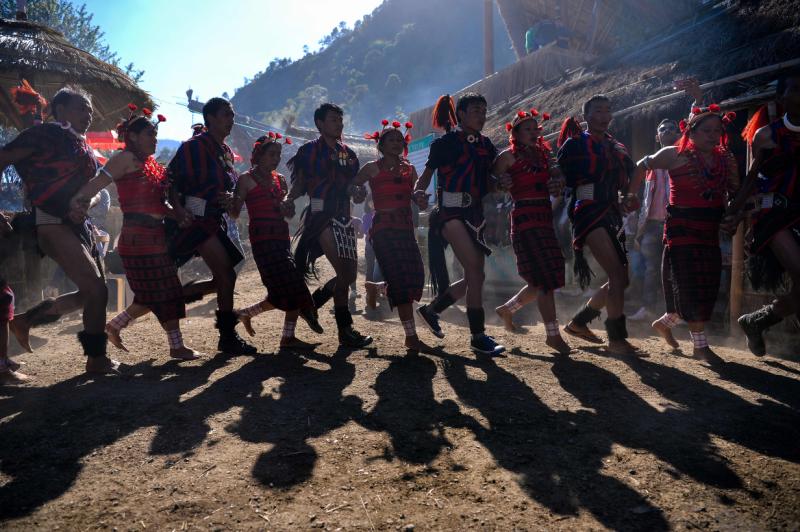 FILE PHOTO: Members of the Naga tribe perform a traditional dance at the annual Hornbill Festival at Kisama village, some 15km from Kohima, capital of the northeastern state of Nagaland on Dec 6, 2016. At least 14 tribal civilians and one security officer were mistakenly killed when Indian forces opened fire indiscriminately in the remote northeastern state, officials said Sunday. (AFP) FILE PHOTO: Members of the Naga tribe perform a traditional dance at the annual Hornbill Festival at Kisama village, some 15km from Kohima, capital of the northeastern state of Nagaland on Dec 6, 2016. At least 14 tribal civilians and one security officer were mistakenly killed when Indian forces opened fire indiscriminately in the remote northeastern state, officials said Sunday. (AFP)