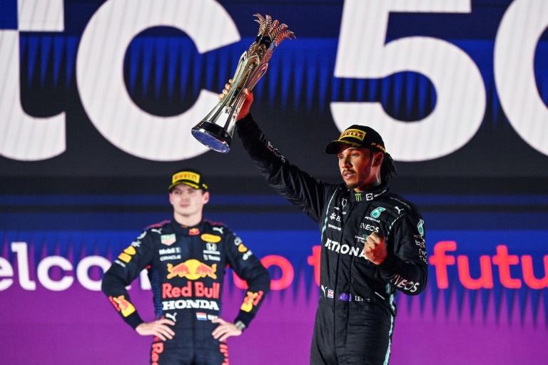 Hamilton's Jeddah win left him level with Verstappen going into the title decider in Abu Dhabi Hamilton's Jeddah win left him level with Verstappen going into the title decider in Abu Dhabi