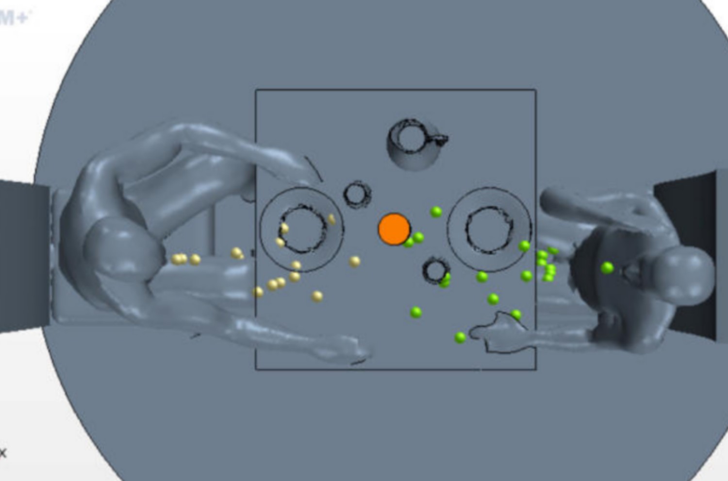 A graphic simulation of the A graphic simulation of the
