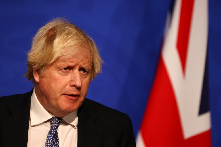 Johnson is under pressure over claims that staff in his Downing Street office held a Christmas party last year. Johnson is under pressure over claims that staff in his Downing Street office held a Christmas party last year.