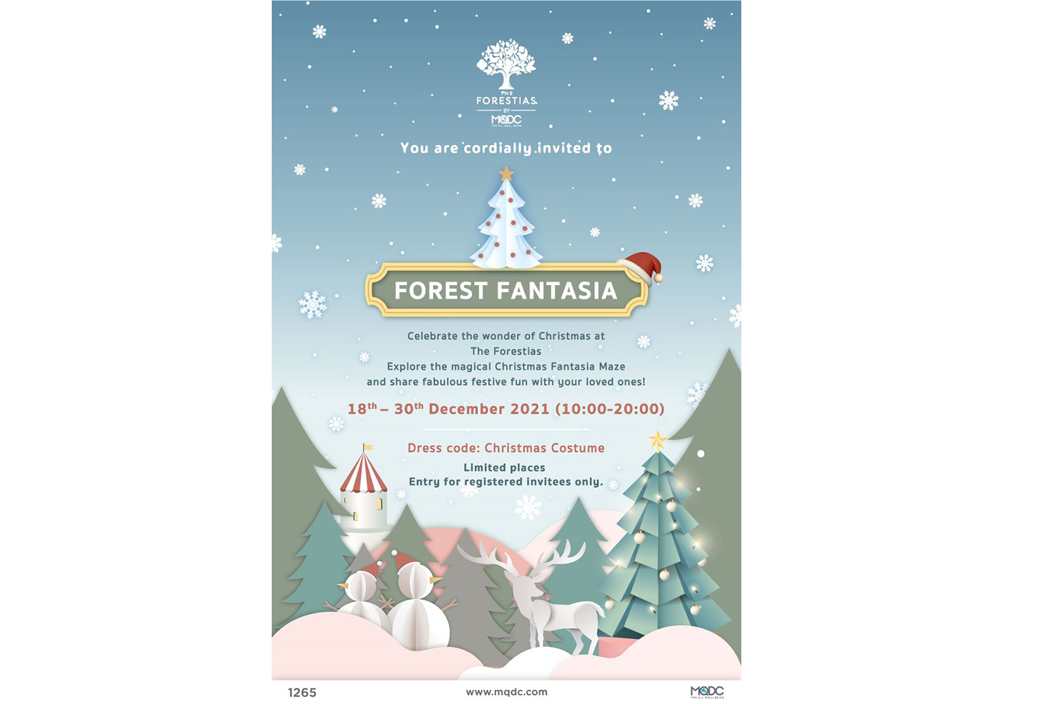 Forest grove christmas invite 2022