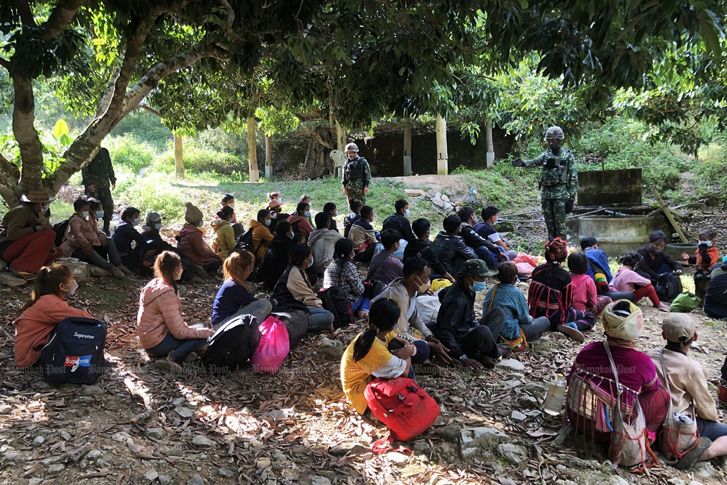 46 Myanmar nationals arrested on northern border