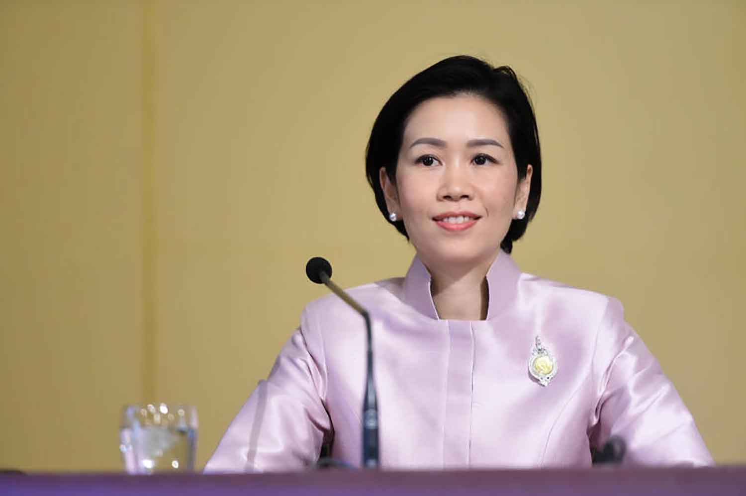 Rachada Dhnadirek, a deputy government spokeswoman. (Government House photo)