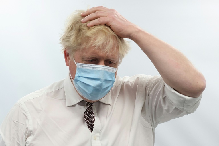 Johnson ducked questions about whether he might have to resign over the 'partygate' revelations Johnson ducked questions about whether he might have to resign over the 'partygate' revelations
