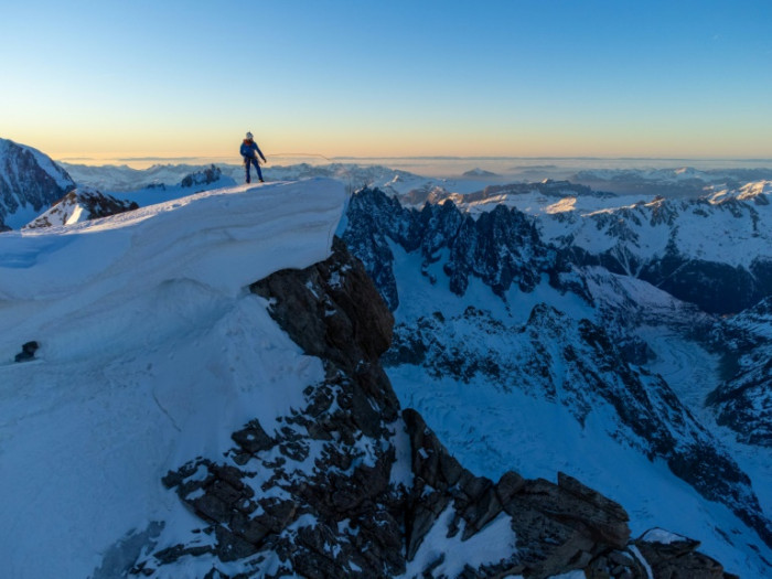 Dubouloz joins mountain greats with solo climb of Grandes Jorasses - Vimarsana News