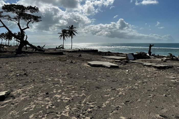 Tongans continue cleanup after massive eruption - Vimarsana News