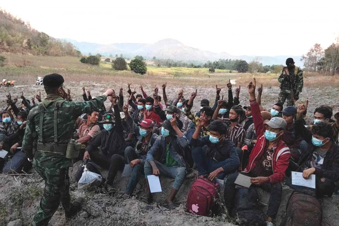 Hundreds more illegal border crossers caught in Kanchanaburi - Vimarsana News