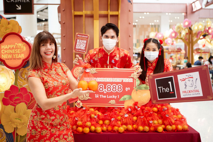The 1 and Prudential Thailand celebrate CNY with 8,888 oranges to deliver luck and prosperity to Thai people - Vimarsana News