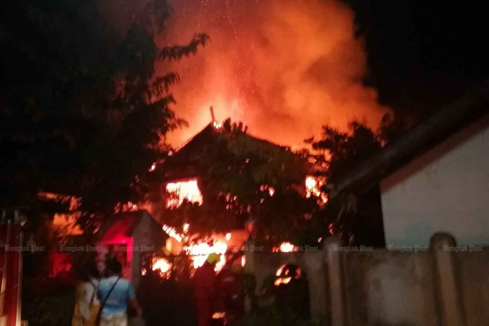 Foreigner found hanged, house burned down - Vimarsana News