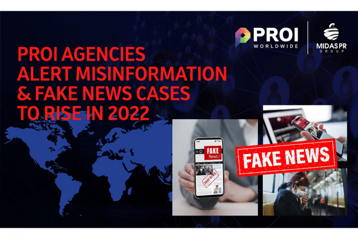 PROI AGENCIES ALERT MISINFORMATION & FAKE NEWS CASES TO RISE IN 2022 - Vimarsana News