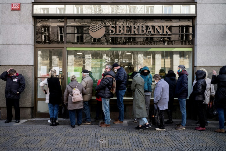 European subsidiary of Russia's Sberbank 'failing or likely to fail': ECB