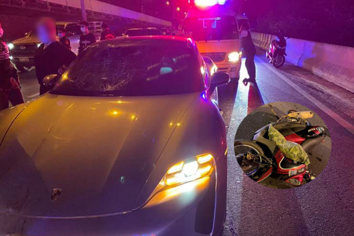 Top cop's son crashes Porsche into motorcycle, rider killed - Vimarsana News