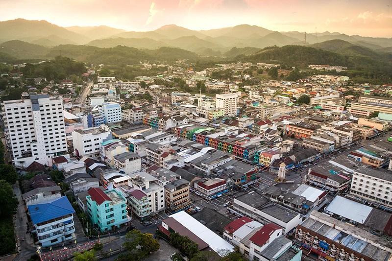 A general view of Betong city in Yala province. (Photo: Tourism Authority of Thailand)