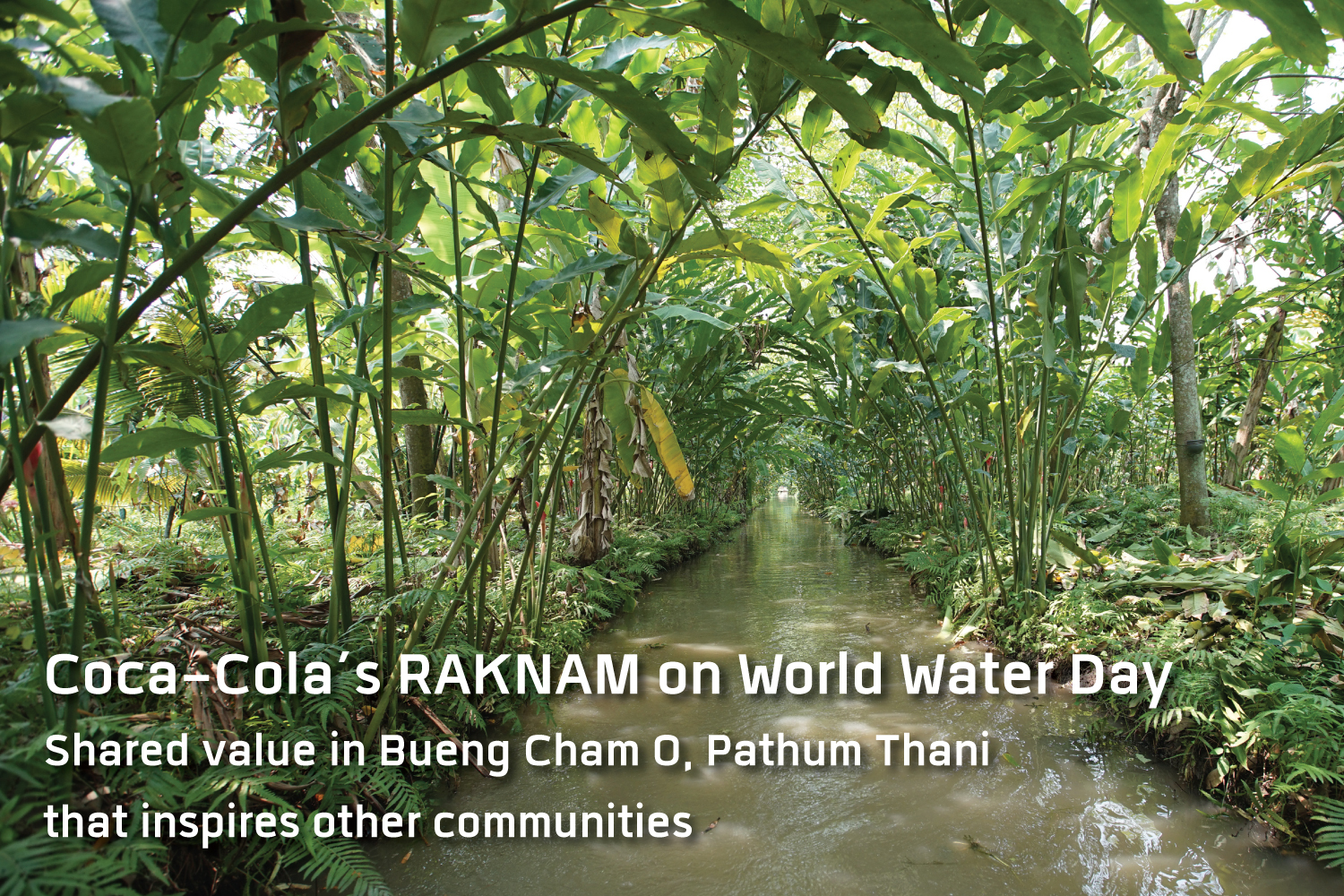 Coca-Cola’s RAKNAM on World Water Day