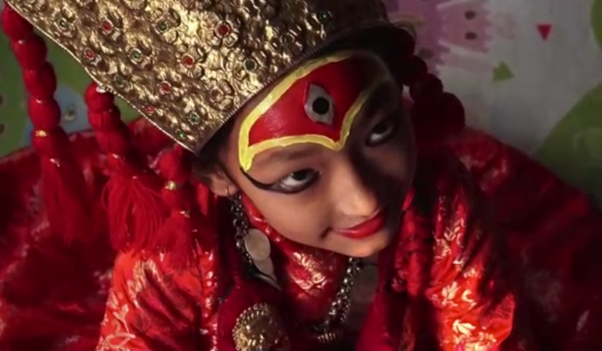 Meet Nepal’s school-going ‘Living Goddess’